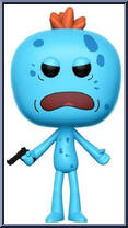 Mr. Meeseeks (Chase) from Rick and Morty - Pop! Vinyl Figures manufactured by Funko [Loose]