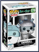 Snowball from Rick and Morty - Pop! Vinyl Figures manufactured by Funko [Front]