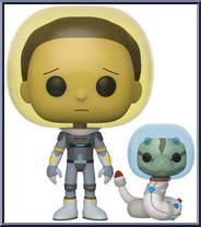 Space Suit Morty (with Snake) from Rick and Morty - Pop! Vinyl Figures manufactured by Funko [Loose]