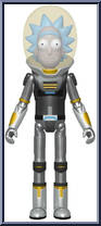 Space Suit Rick (Metallic) Action Figure