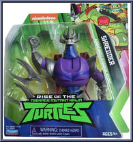 Shredder from Rise of the Teenage Mutant Ninja Turtles - Basic Series manufactured by Playmates [Front]