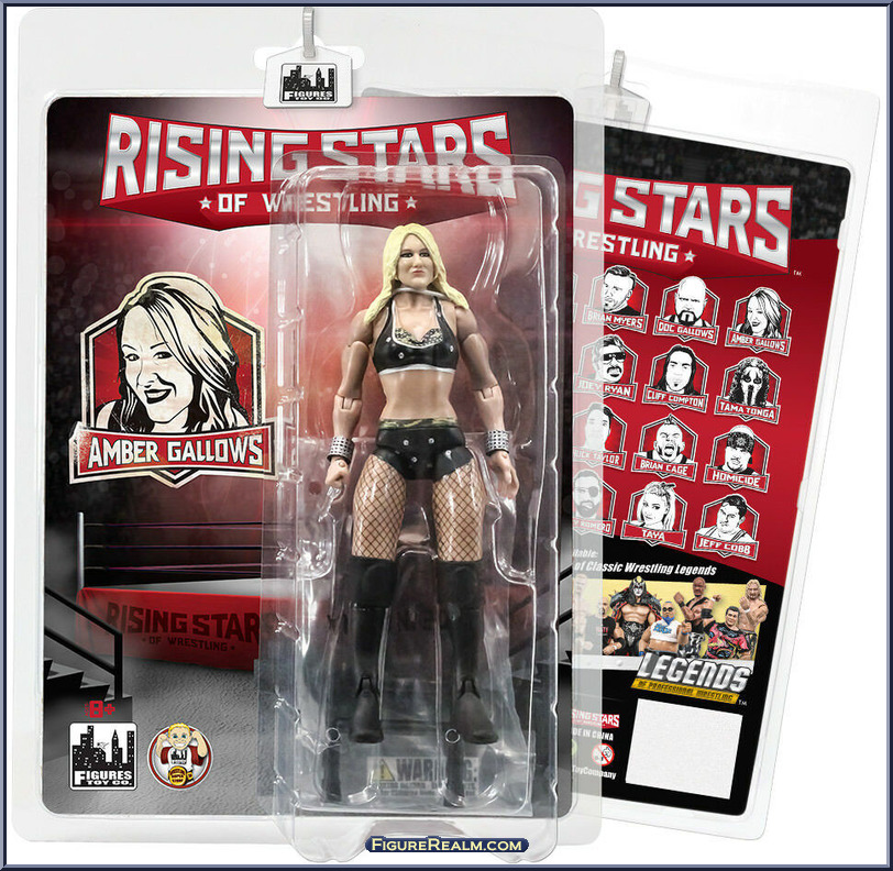 Rising Stars of Wrestling - Basic Series (catcheuses) (2017)  AmberGallows-Front