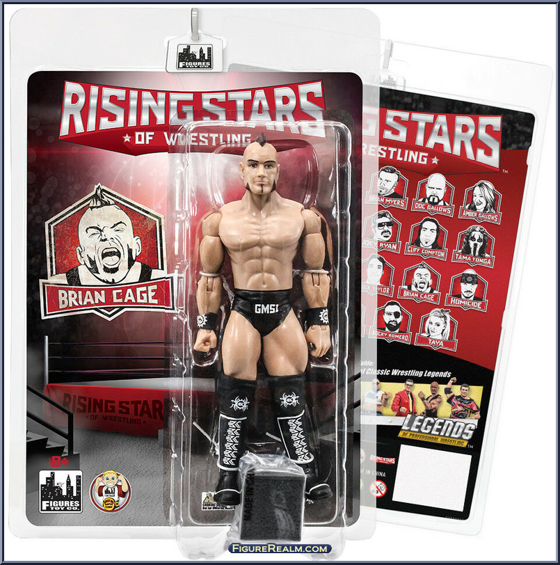 Rising Stars of Wrestling - Basic Series (catcheurs) (2017) BrianCage-Front