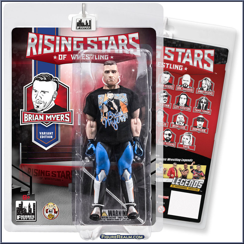 Rising Stars of Wrestling - Basic Series (catcheurs) (2017) BrianMyers-BlackShirt-Front