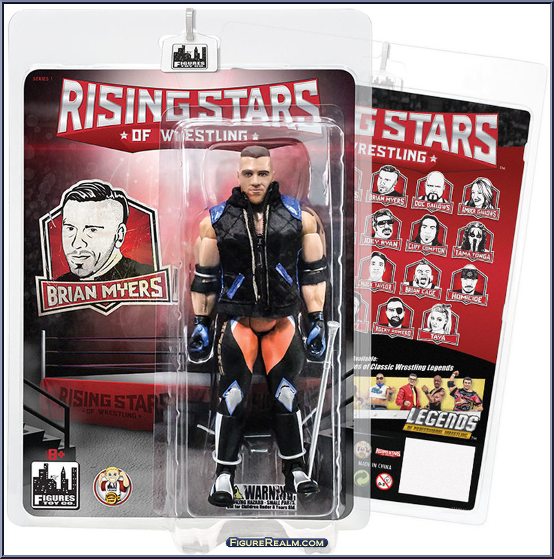 Rising Stars of Wrestling - Basic Series (catcheurs) (2017) BrianMyers-Front