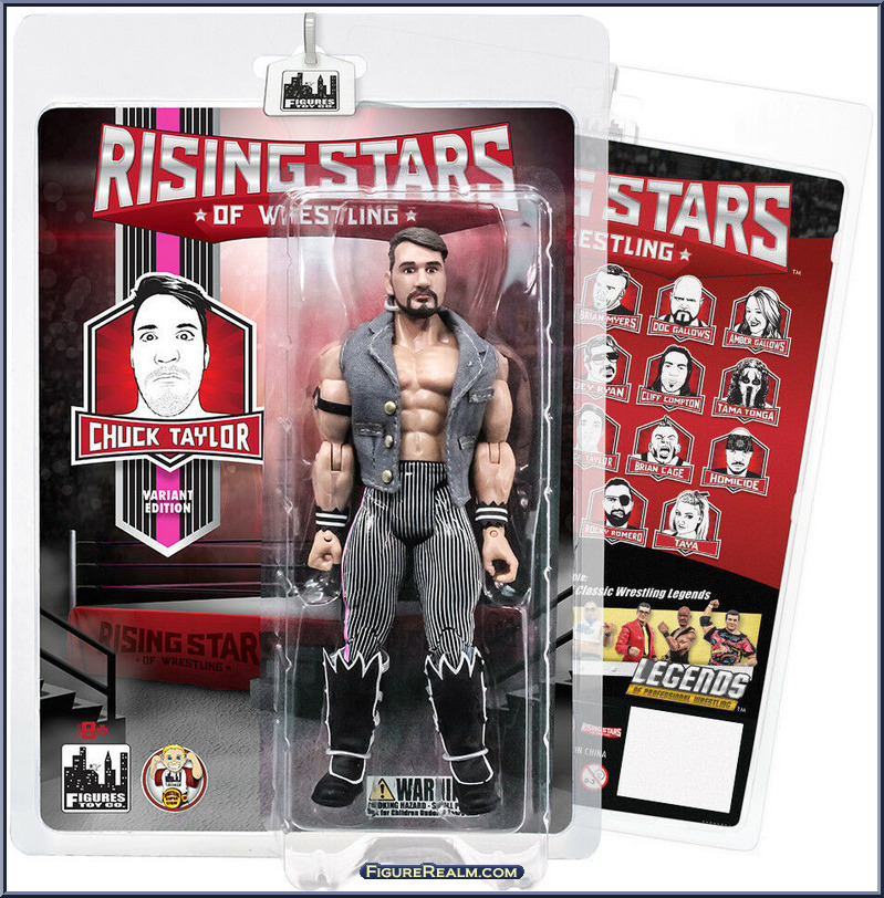 Rising Stars of Wrestling - Basic Series (catcheurs) (2017) ChuckTaylor-Front