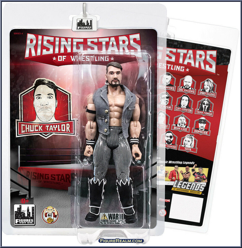 Rising Stars of Wrestling - Basic Series (catcheurs) (2017) ChuckTaylor-NoStripe-Front