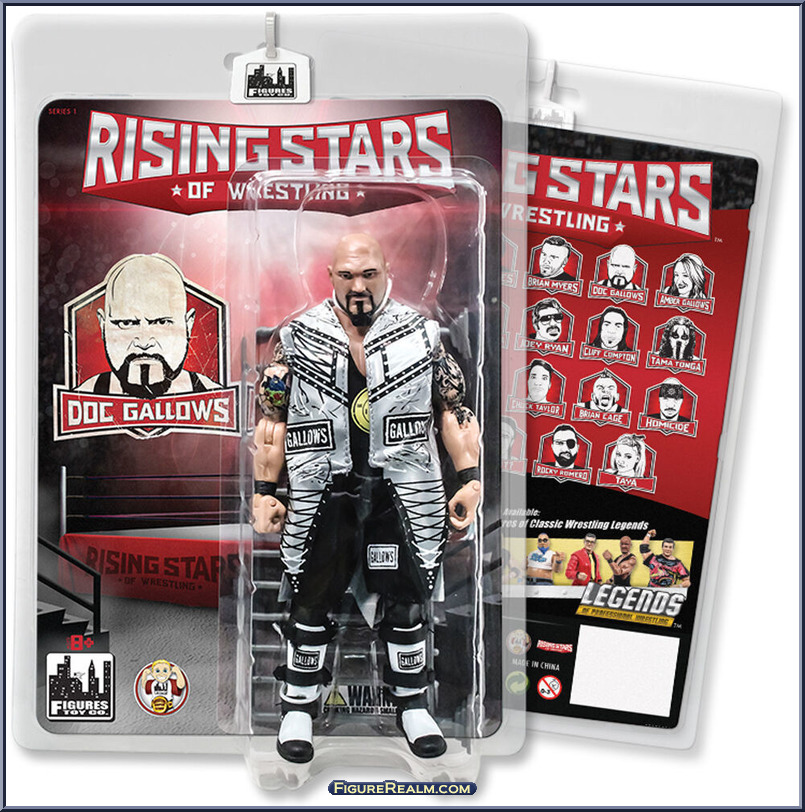 Rising Stars of Wrestling - Basic Series (catcheurs) (2017) DocGallows-CleanFace-Front
