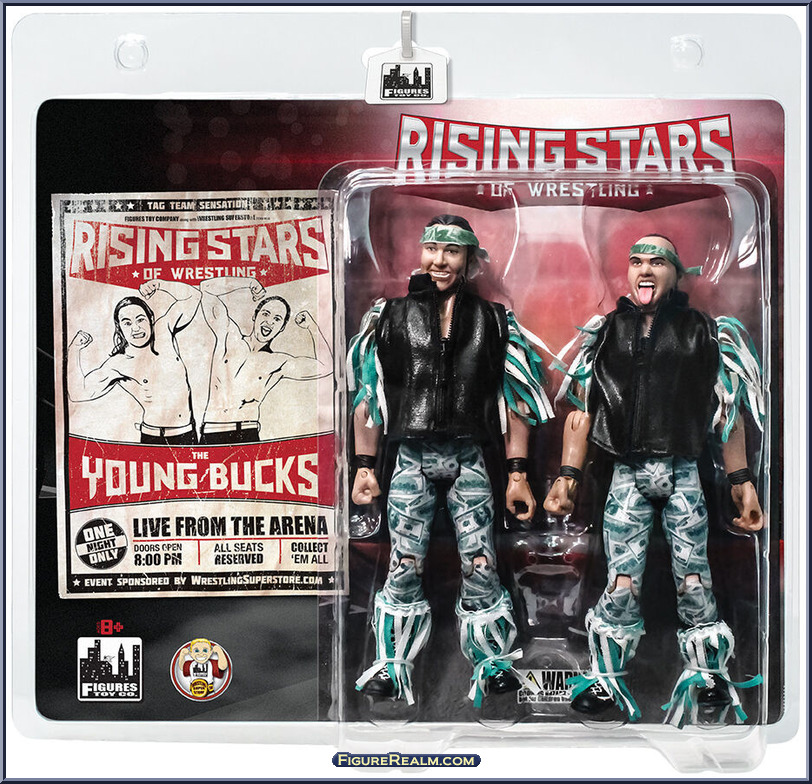 Rising Stars of Wrestling - 2-Packs / 4-Packs (2017)  YoungBucks-Front