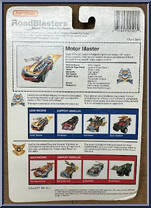 Motor Master from RoadBlasters - Basic Series manufactured by Matchbox [Back]