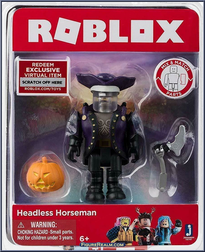 ROBLOX Action Figure Collection HEADLESS HORSEMAN Virtual Code Heedless  Horse 681326107477