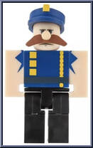 Big Bank Robbery: Edguard & Boz from Roblox - Deluxe Mystery Packs - Series 2 manufactured by Jazwares [Loose]