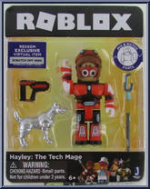 Hayley:  The Tech Mage from Roblox - Virtual 1 manufactured by Jazwares [Front]