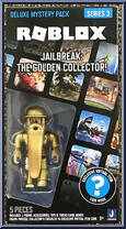 Jailbreak: The Golden Collector from Roblox - Deluxe Mystery Packs - Series 3 manufactured by Jazwares [Front]