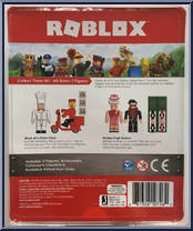 Work at a Pizza Place from Roblox - Series 1 manufactured by Jazwares [Back]