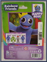 Happy Blue from Roblox - Rainbow Friends - Series 1 manufactured by PhatMojo [Back]