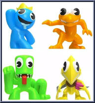 Neon Finishes Box Set from Roblox - Rainbow Friends - Mini - Series 2 manufactured by PhatMojo [Loose]