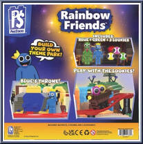 Theme Park from Roblox - Rainbow Friends -  Buildable Sets manufactured by PhatMojo [Back]
