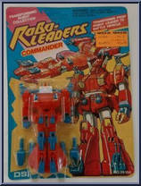 Commander (Red) from Robo-Leaders - Basic Series manufactured by DSI [Front]