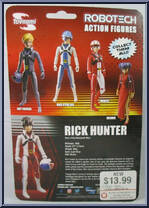 Rick Hunter from Robotech Macross - Series 1 manufactured by Toynami [Back]