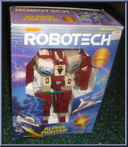 Alpha Fighter (Red) from Robotech - Accessories manufactured by Matchbox [Front]