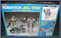 Armoured Cyclone / Scott Bernard from Robotech - Accessories manufactured by Matchbox [Back]