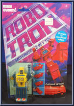 Trashtron (Yellow / Blue) from Robo Tron - Basic Series manufactured by Buddy L [Front]