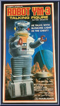 Robot YM-3 Talking Figure (Hobbyworld) from Robots - Lost in Space manufactured by Masudaya [Front]
