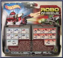 Formula Fighter from Robo Wheels - Hot Wheels - Basic Series manufactured by Mattel [Back]