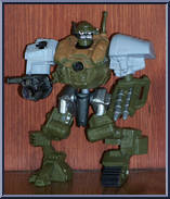 General Warfare from Rock'em Sock'em Robots - Super Deluxe Robo Tournament Robots manufactured by Mattel [Loose]
