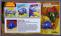 Spike Stone from Rock Lords - Monstrous Rockasaurs manufactured by Tonka [Back]