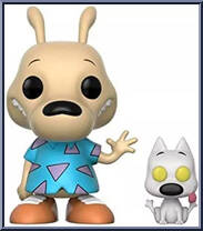Rocko with Spunky from Rocko's Modern Life - Pop! Vinyl Figures manufactured by Funko [Loose]