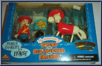 Dudley Do-Right and Horse from Rocky & Bullwinkle - Basic Series manufactured by Exclusive Premiere [Front]