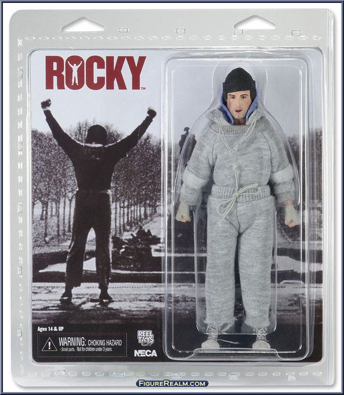 Rocky Balboa (Gray Sweatsuit) - Rocky - Clothed Retro - Neca Action Figure