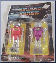Red Robot / Purple Robot from Rogard Force - Basic Series manufactured by Woolworth [Front]