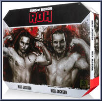 Nick Jackson / Matt Jackson from ROH - Basic Series manufactured by Jazwares [Front]