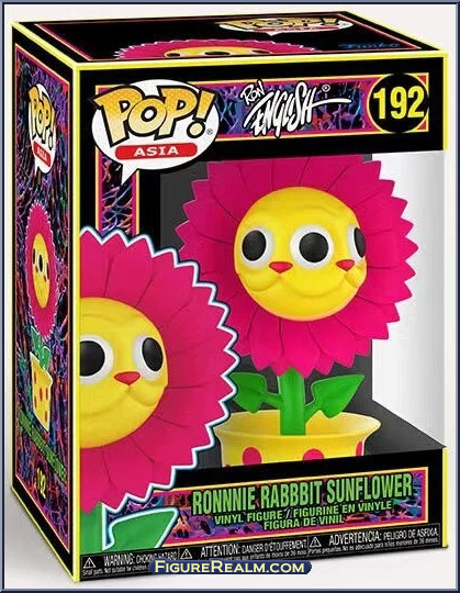 Ronnie Rabbit Sunflower (Blacklight) - Ron English - Pop! Vinyl Figures ...