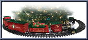 Christmas Town Express (Red Train, Red Box) (4Ft) from Rudolph - Interactive Toys manufactured by Forever Fun [Loose]