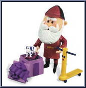 Skinny Santa (Toys) from Rudolph - Series 4 manufactured by Forever Fun [Loose]