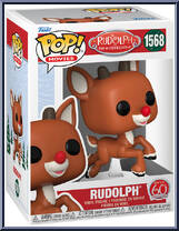 Rudolph (Flying) (60th Anniversary) from Rudolph - Pop! Vinyl Figures manufactured by Funko [Front]