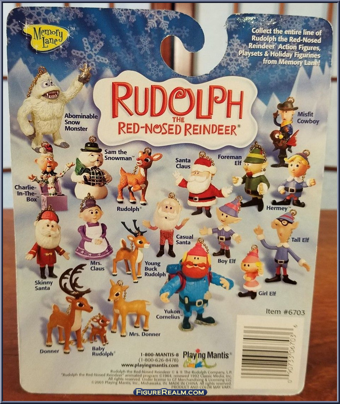 Donner - Rudolph - PVC Holiday Clip-Ons - Memory Lane Action Figure