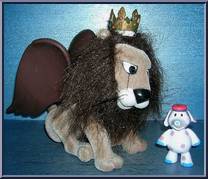 King Moonracer (Deluxe) from Rudolph - Series 2: Island of Misfit Toys manufactured by Memory Lane [Loose]