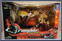 Cyber Jet (Force Rock) from Rumble Wars - Basic Series manufactured by Trendmasters [Front]