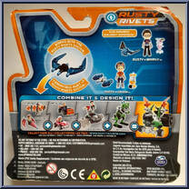Ruby & Bytes from Rusty Rivets - Basic Series manufactured by Spinmaster [Back]