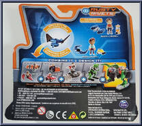 Rusty & Whirly from Rusty Rivets - Basic Series manufactured by Spinmaster [Back]