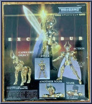 Gold Saint Capricorn Shura from Saint Seiya Myth Cloth - Basic Series manufactured by Bandai [Back]