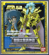 Gold Saint Pisces Aphrodite from Saint Seiya Myth Cloth - Basic Series manufactured by Bandai [Front]
