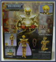 Gold Saint Virgo Shaka from Saint Seiya Myth Cloth - Basic Series manufactured by Bandai [Back]