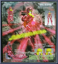 Mermaid Thetis from Saint Seiya Myth Cloth - Basic Series manufactured by Bandai [Back]
