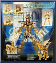 Sea Horse Baian from Saint Seiya Myth Cloth - Basic Series manufactured by Bandai [Back]